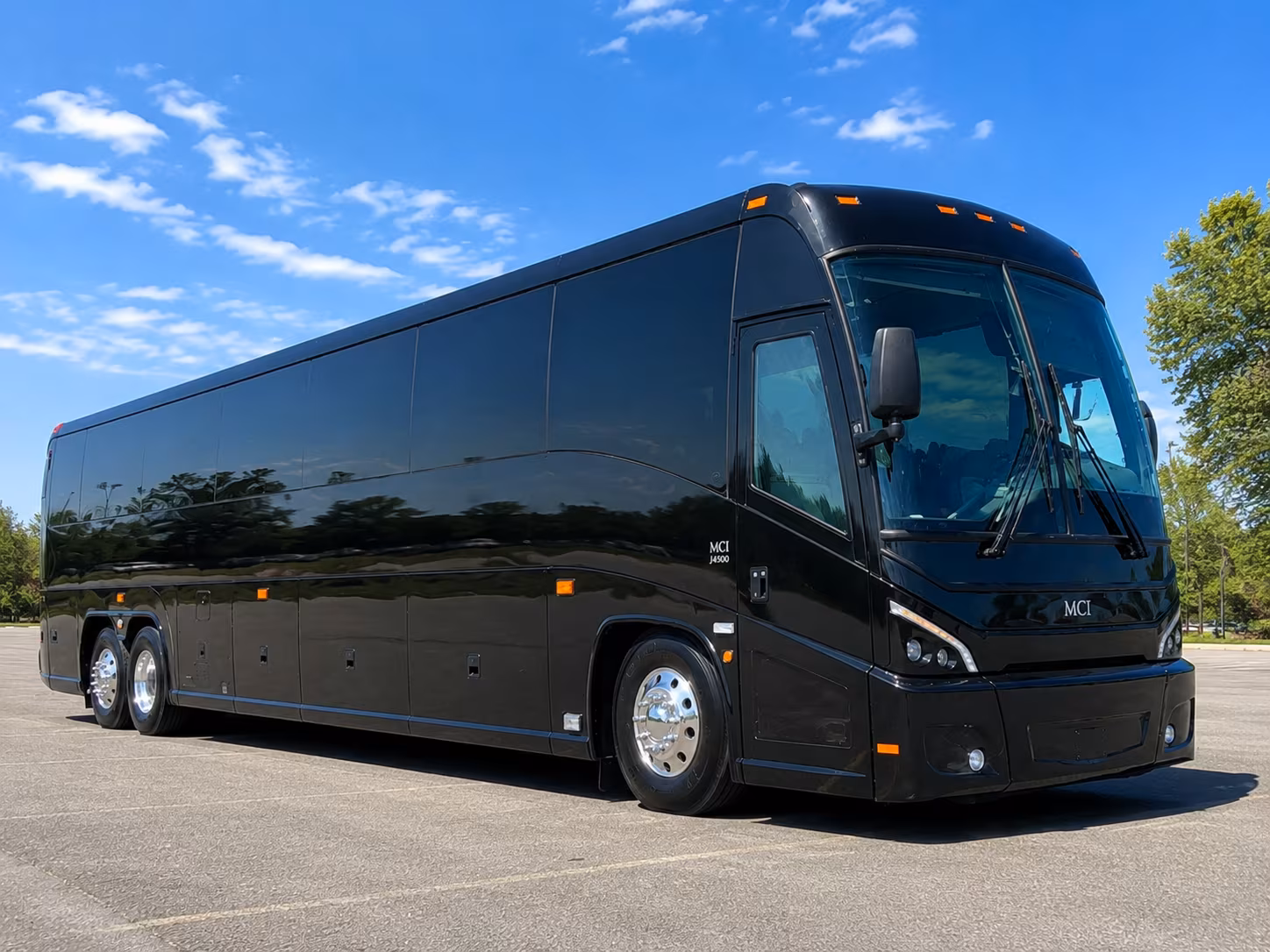 40-56 Passenger Charter Bus Exterior