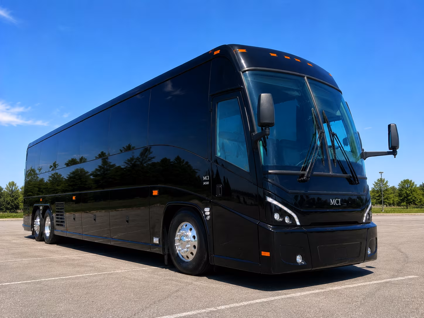 Fairfield Airport Shuttle & Transportation party bus exterior