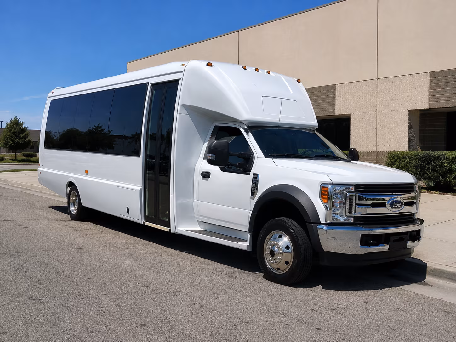 Fairfield Airport Shuttle & Transportation party bus exterior