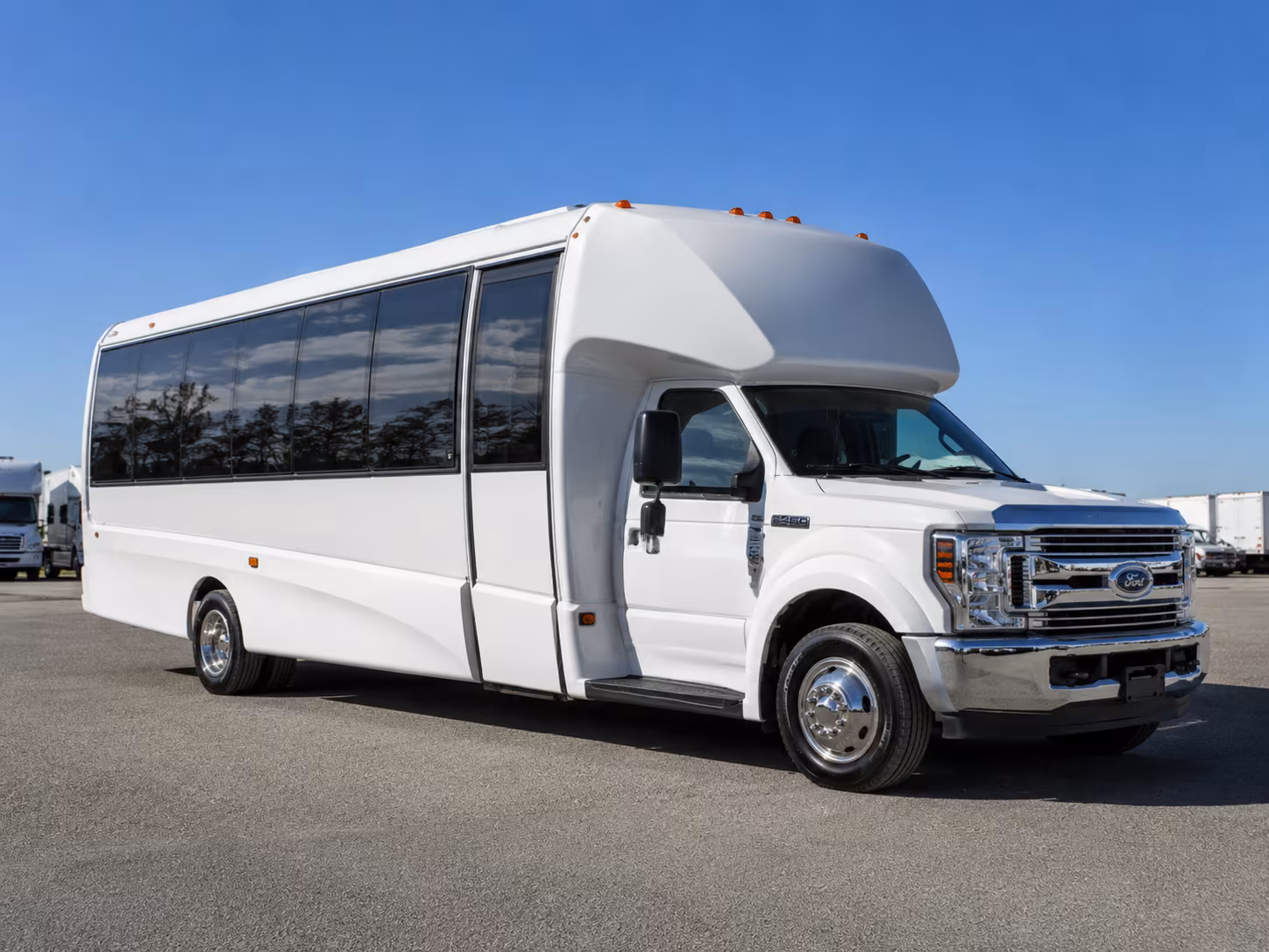 Fairfield Airport Shuttle & Transportation party bus interior