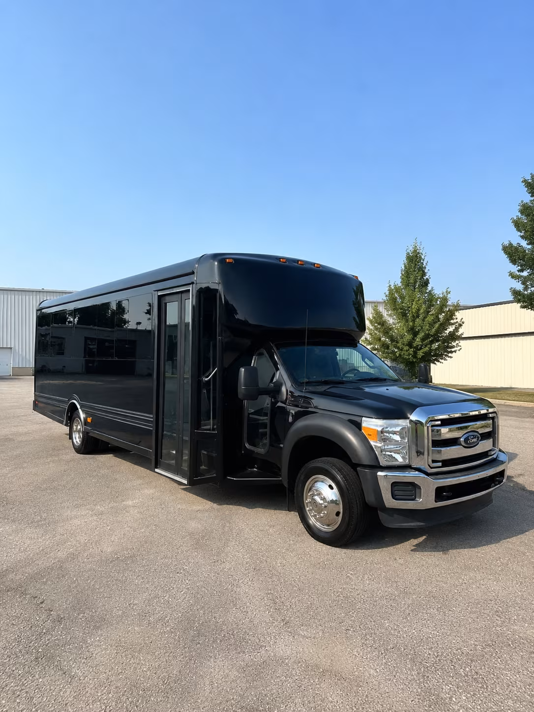 Fairfield Concert & Music Festival Transportation party bus exterior