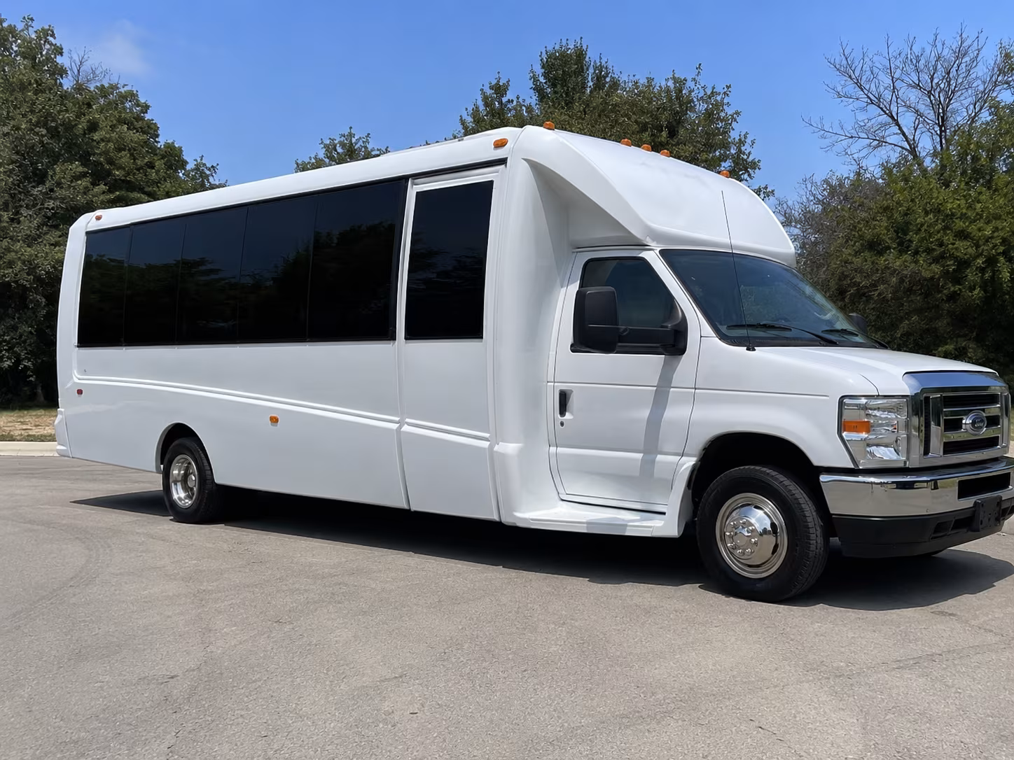 Fairfield Concert & Music Festival Transportation party bus exterior