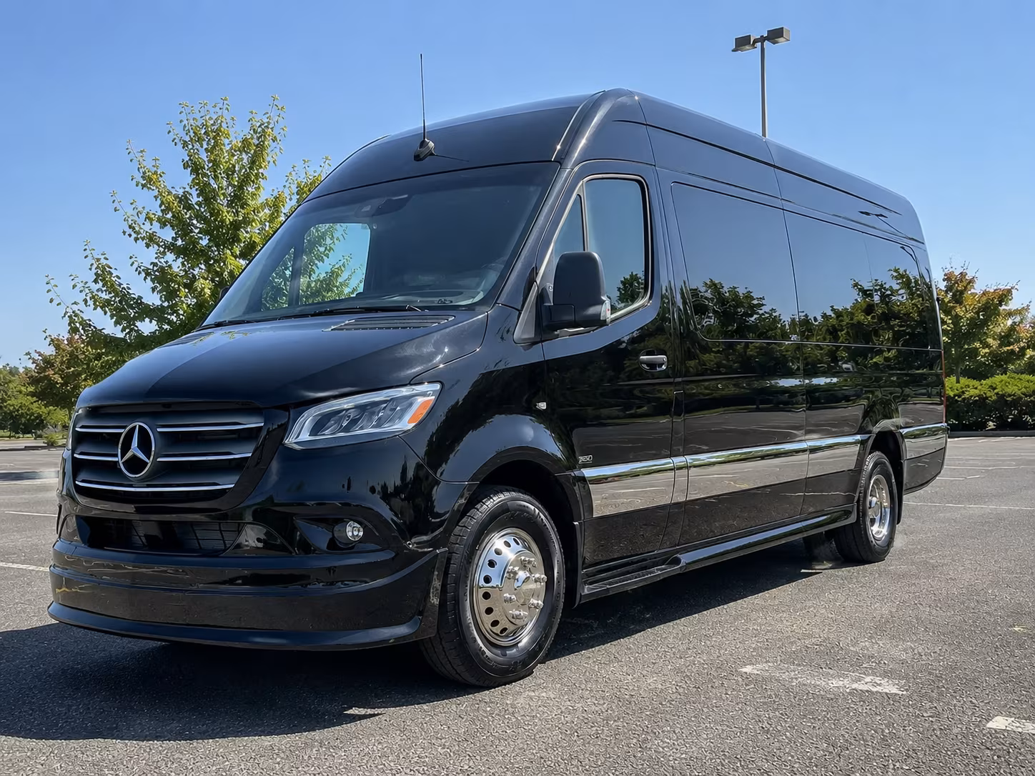 Fairfield Corporate Transportation party bus exterior