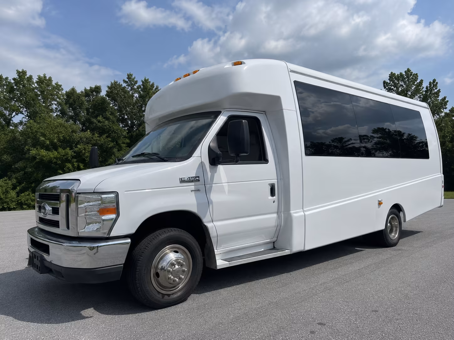 Fairfield Sporting Event Transportation party bus exterior
