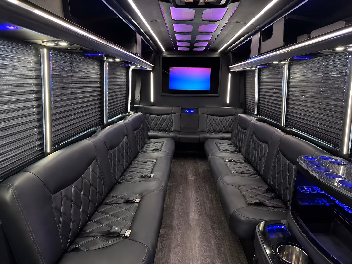 Fairfield Sporting Event Transportation onboard seating