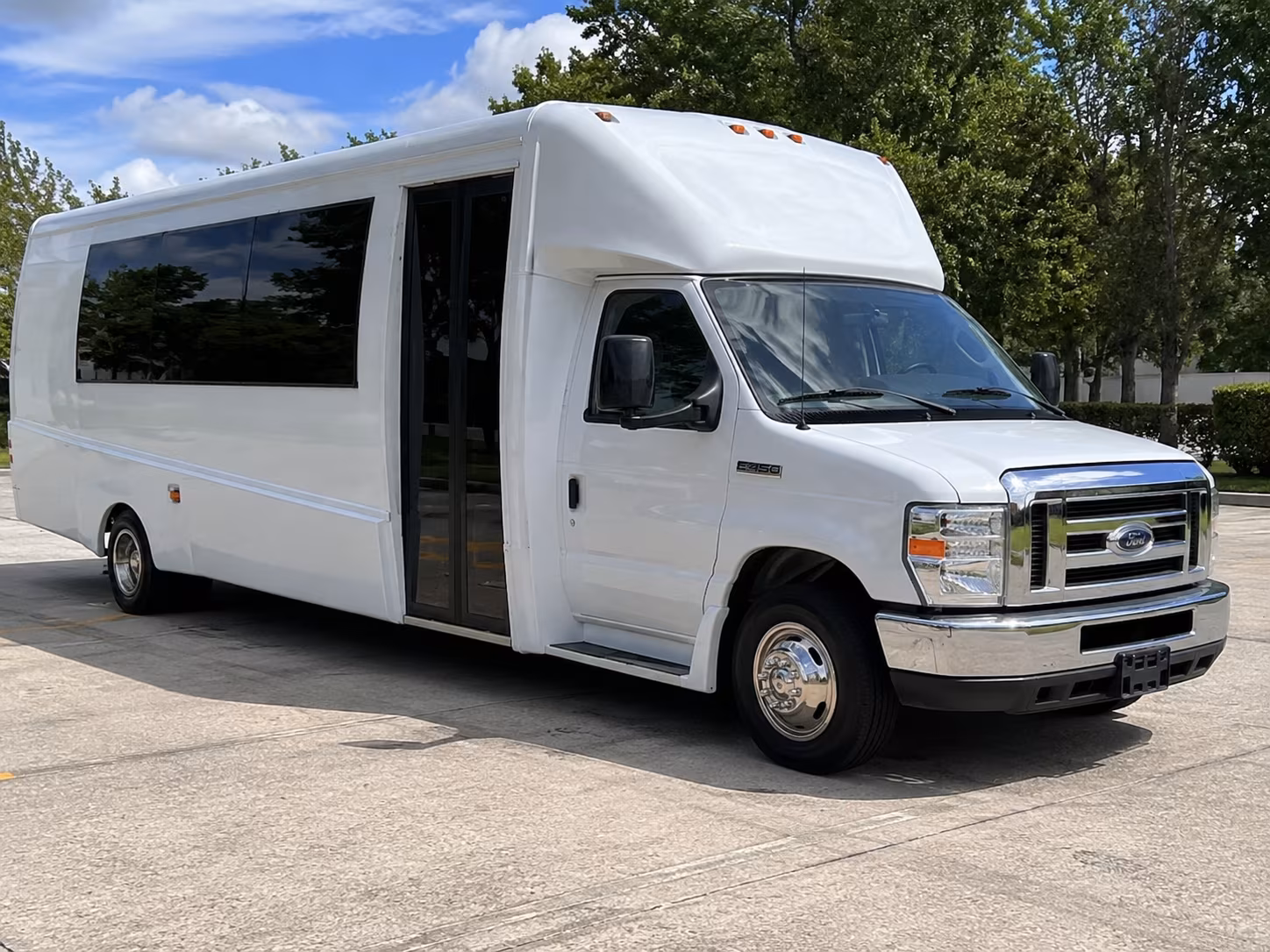 Fairfield Sporting Event Transportation party bus interior