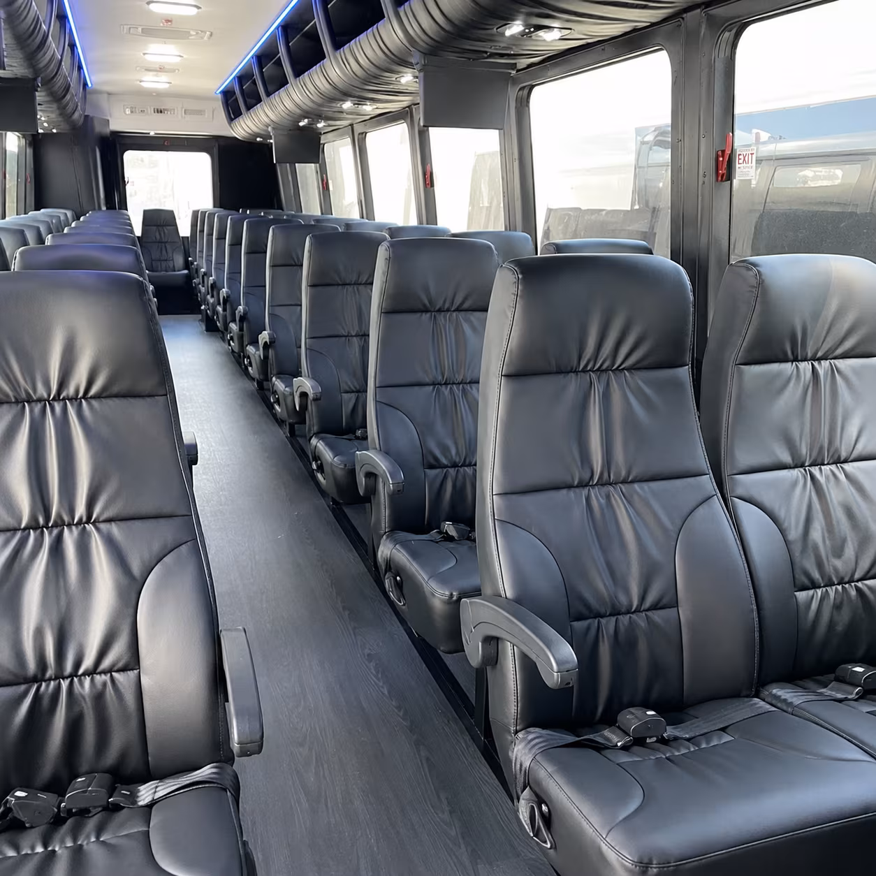15-35 Passenger Minibus Inside