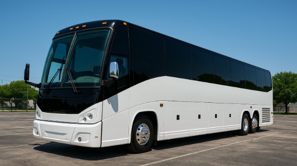 Exterior of Charter Bus Company Walnut Creek's 40 Passenger Party Bus in Walnut Creek